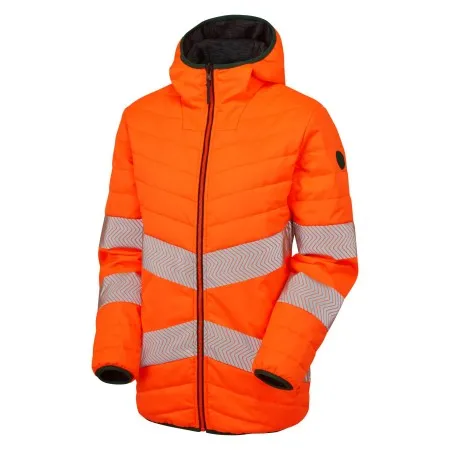 PULSAR Life Men's Hi Vis Reversible Puffer Jacket Orange LFE913