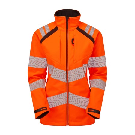 PULSAR Life Ladies Hi Vis Softshell Orange LFE966