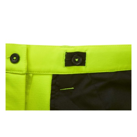 PULSAR Life Men's Hi Vis Stretch Combat Trousers Yellow LFE921