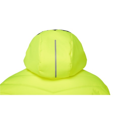 PULSAR Life Men's Hi Vis Reversible Puffer Jacket Yellow LFE912