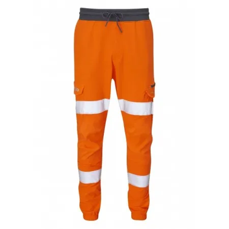 Orange Hi Vis Leo Hawkridge Jog Trouser JT01