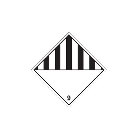 Black / white diamond sign