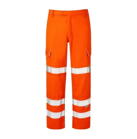 Anti Static Flame Retardant Hi Vis Combat Trousers Pulsarail PRARC07