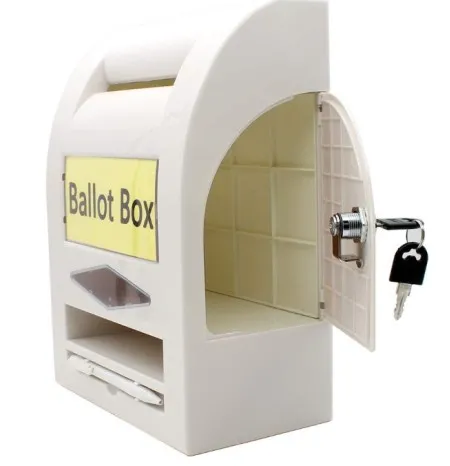 Suggestion - Ballot box lockable