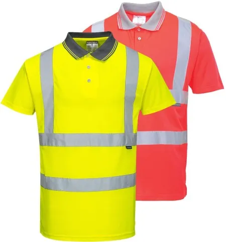 Hi Vis Polo Shirt Portwest S477