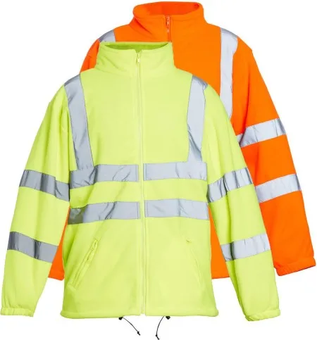 Hi Vis Zipped Fleece Jacket Blackrock 80103/80800