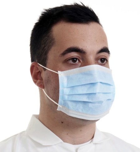 Type IIR Medical 3 Layer Disposable Face mask pack 50