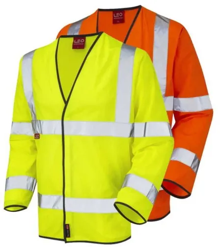 Hi Vis Flame flame retardant Long Sleeve Vest