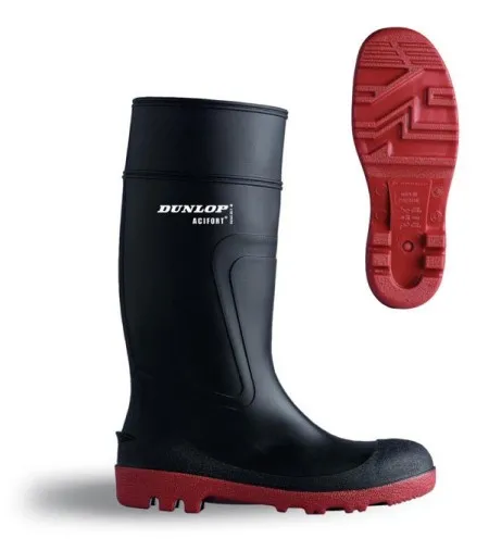 Safety Wellington with Steel Midsole & Toe cap Dunlop