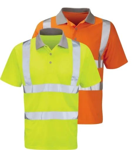 Hi Vis Poloshirt Short Sleeve