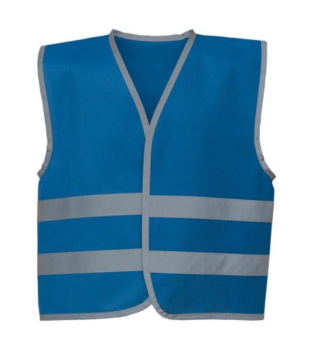 Kids Hivis Vests Royal Blue