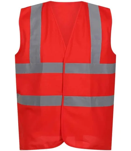 Red HI Vis vest Regatta TRS198