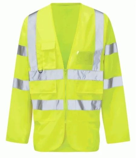 Hi Vis Long Sleeved Vest