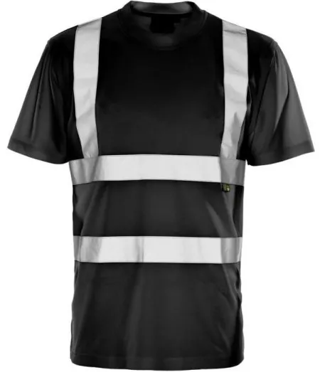 Black Hi Vis Tee Shirt