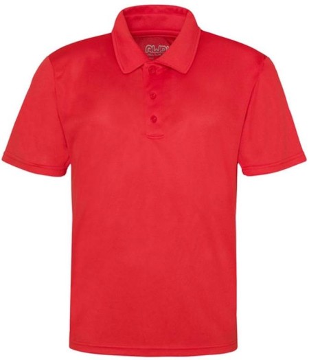 JC040 Cool Awdis Poloshirt  Fire Red