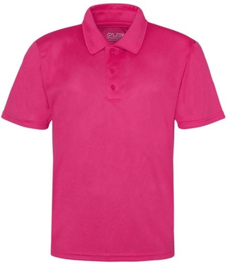 JC040 Cool Awdis Poloshirt  Hot Pink