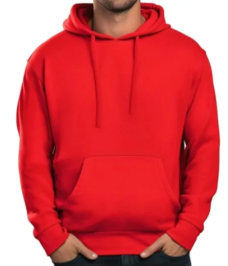 Eco Hoodie Uneek GR51 Red Product Image.