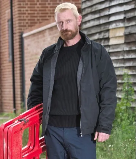 Black Harris Bomber Jacket Fleece Lined Waterproof