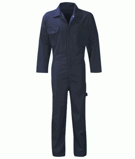 Navy Stud front coverall