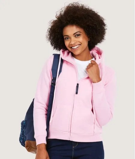 Uneek UC505 Ladies Classic Full Zip Hooded Sweatshirt