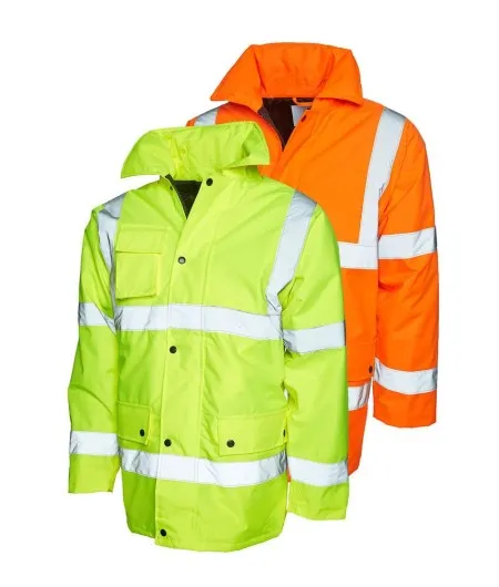 UC803 Hi Vis Safety Jacket Uneek