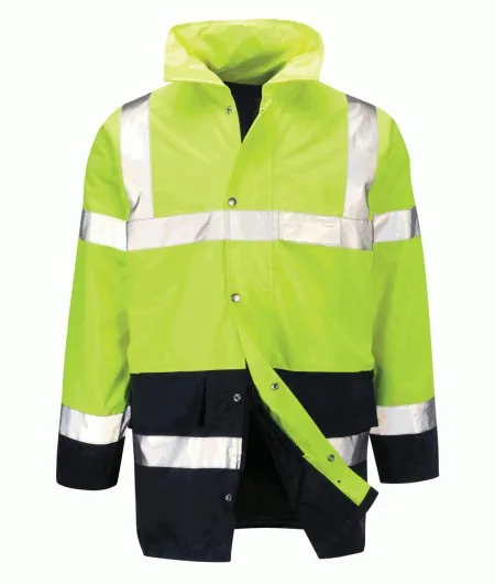 Yellow and Blue Hi Vis Jacket