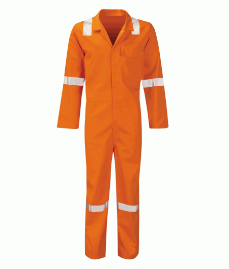 Flame Retardant Hi Vis Coverall