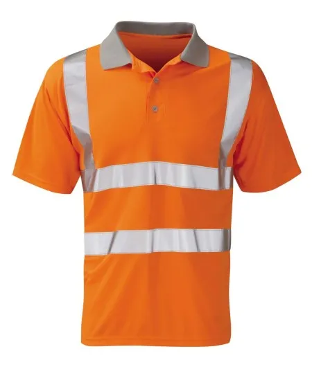 HVPS Orange Hi Vis Poloshirt