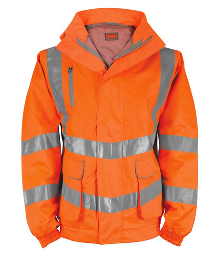 Orange Premium Hi Vis Breathable Bomber