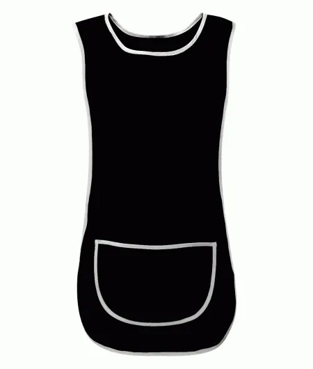 Unisex Contrast Tabard CTAB2 Black