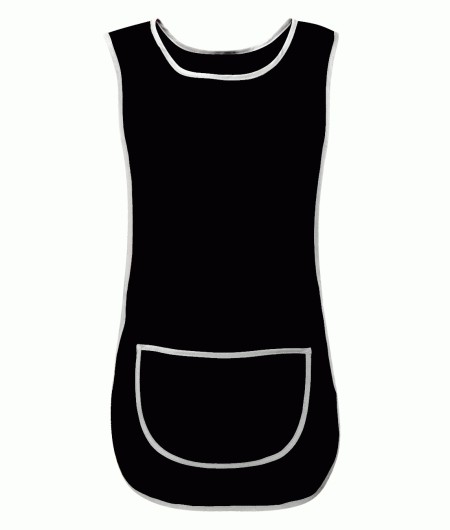 Unisex Contrast Tabard CTAB2 Black