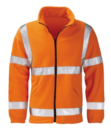 Orange Hi Vis Fleece