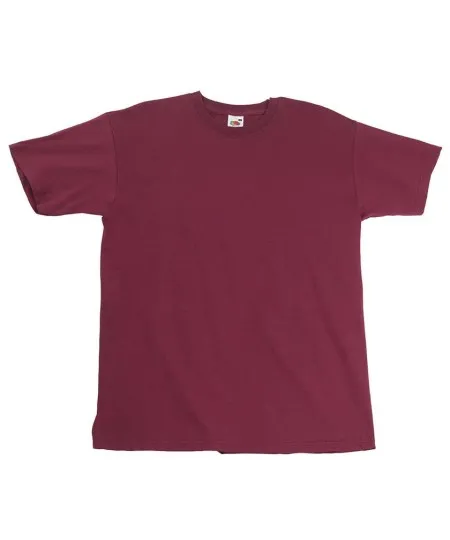 Fruit of the Loom SS044 Burgundy