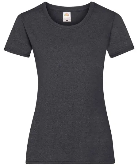 Dark Heather Grey Fruit of the Loom SS050