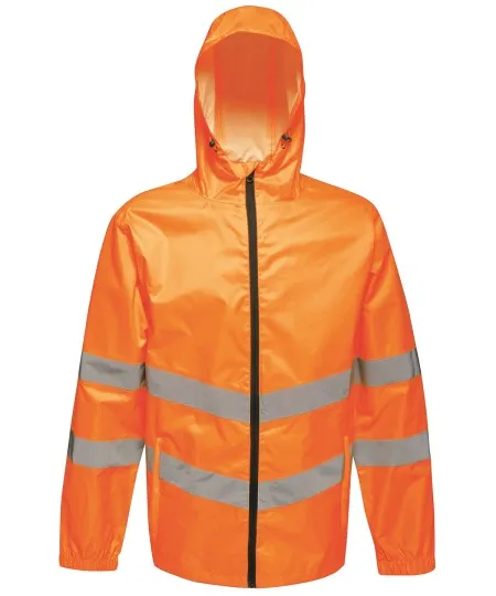 Regatta High-vis pro pack-away jacket TRW497 Orange