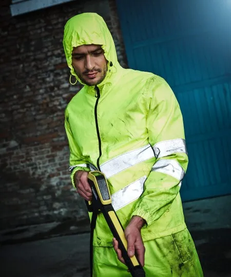 Regatta High-vis pro pack-away jacket TRW497