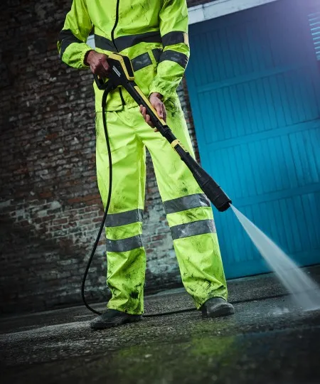 Regatta Hi-vis pro pack-away trousers TRW498