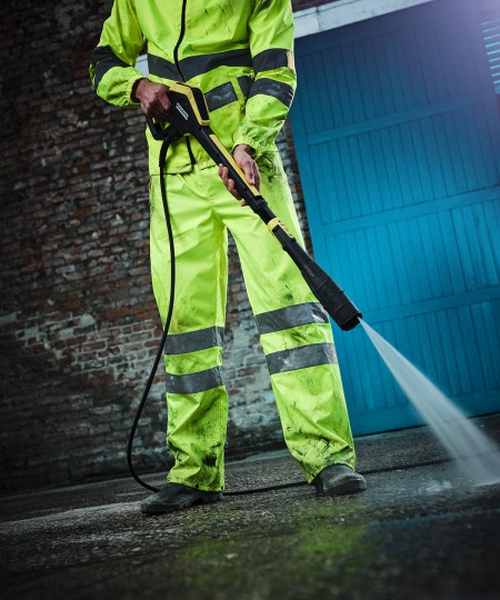 Regatta Hi-vis pro pack-away trousers TRW498