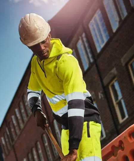 Regatta Pro hi-vis overhead hoodie TRF663