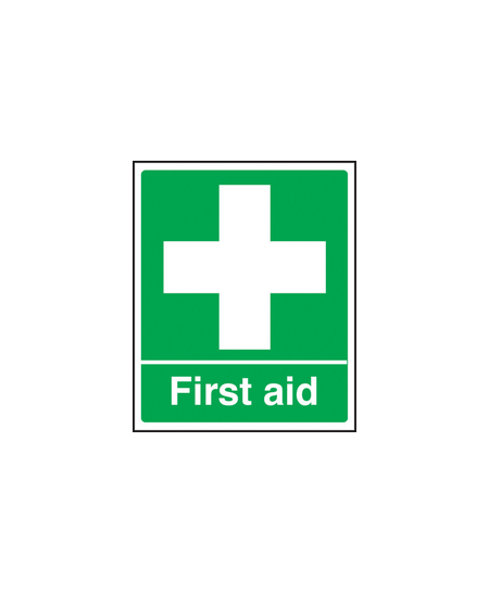 First aid sign