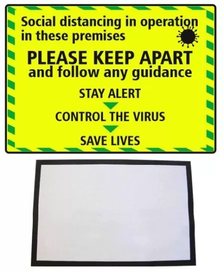 Sit here table placemat