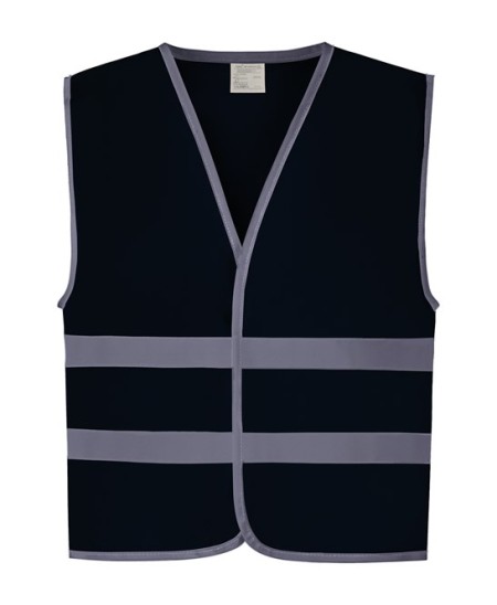 Kids Hivis Vests  Navy