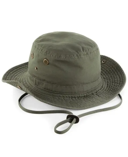BC789 Outback Hat Olive Green