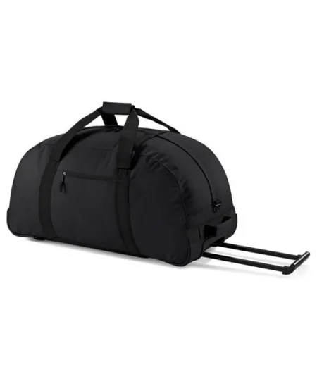 BG023 
Classic wheelie holdall Black