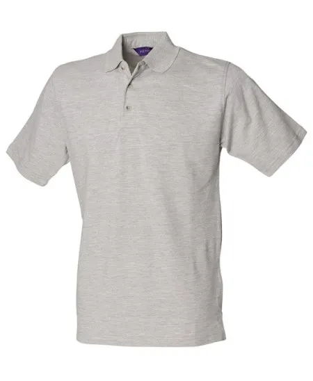 HB100 Polo Heather Grey