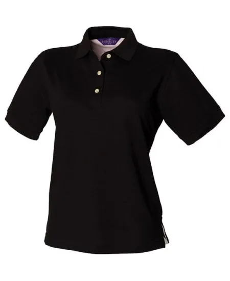 HB121 Ladies polo black
