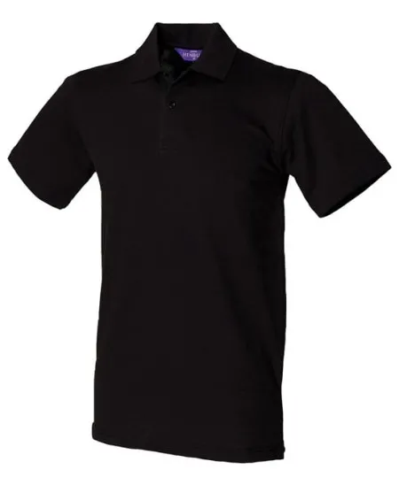HB305 Stretch Polo Black