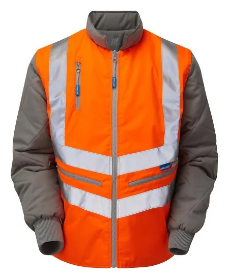 Pulsarail Orange Hi Vis Interactive Bodywarmer PR498