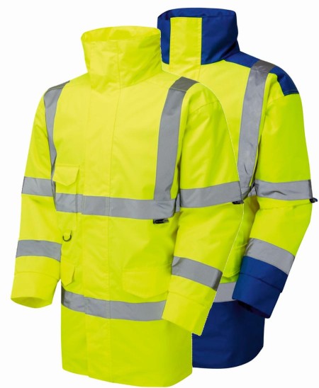 Leo Hi Vis Jacket Tawstock A01