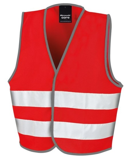 R200J Childrens Hi Vis Vest Red